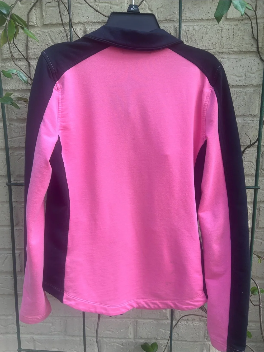 Ralph Lauren Pink and Black Zip-Up Jacket